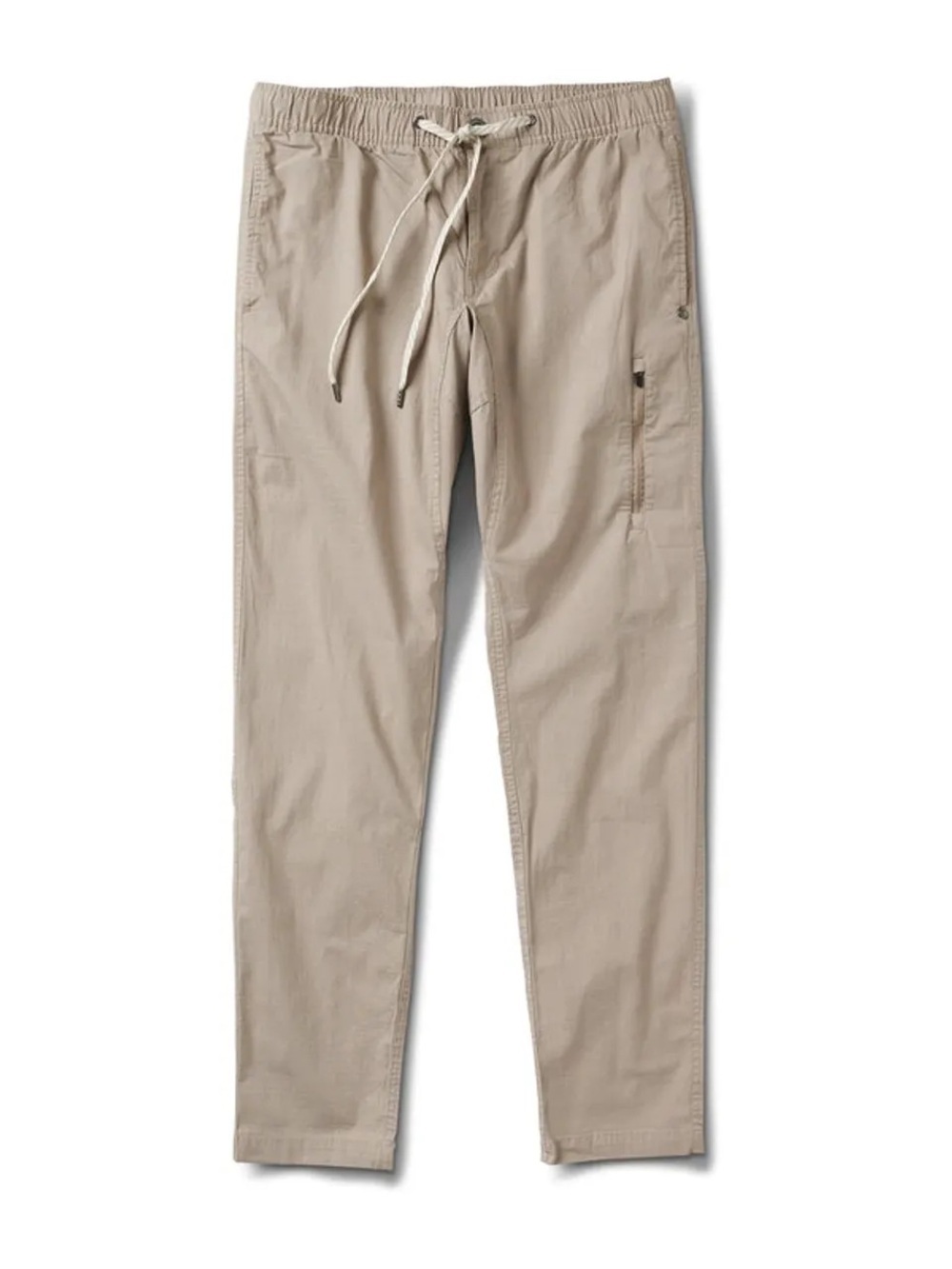 Vuori Men's Ripstop Pants Sesame Tan Straight Leg Organic Cotton Athleisure XXL